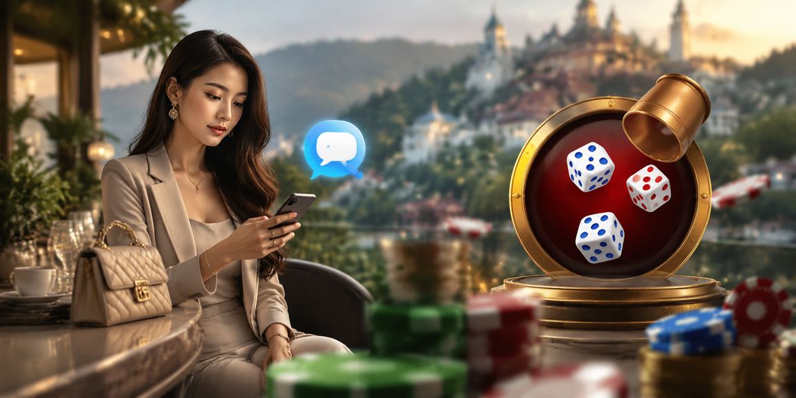Người chơi tại Đà Lạt thưởng thức cà phê và trải nghiệm tài xỉu trực tuyến qua điện thoại